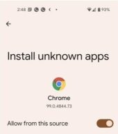 Allow Google Chrome